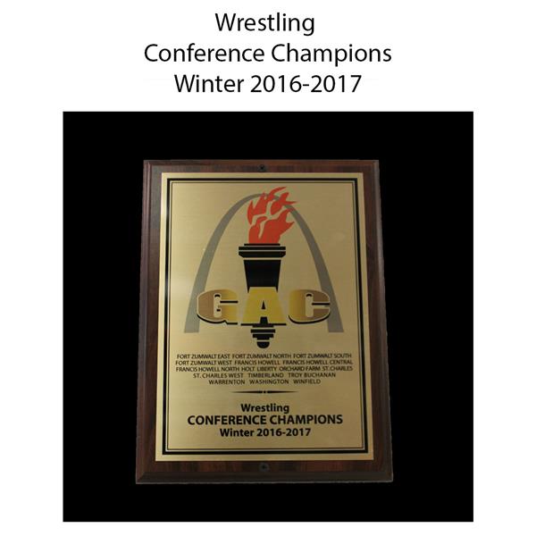 2016-2017 Wrestling Conference Champions Winter 